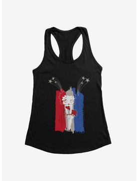 Betty Boop Red and Blue Fireworks Girls Tank, , hi-res
