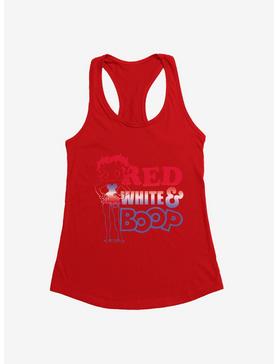 Betty Boop White and Blue Betty Girls Tank, , hi-res