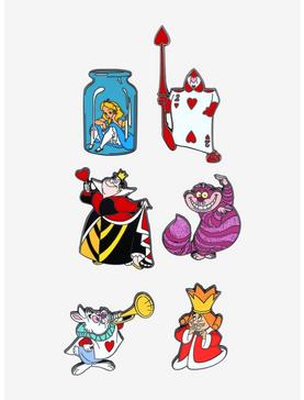 Loungefly Alice in Wonderland Characters Blind Box Enamel Pin - BoxLunch Exclusive, , hi-res