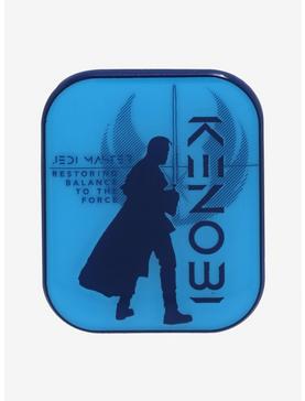 Star Wars Obi-Wan Kenobi Jedi Master Silhouette Enamel Pin, , hi-res