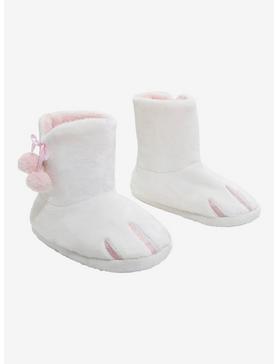 Cat Paw Bootie Slippers, , hi-res