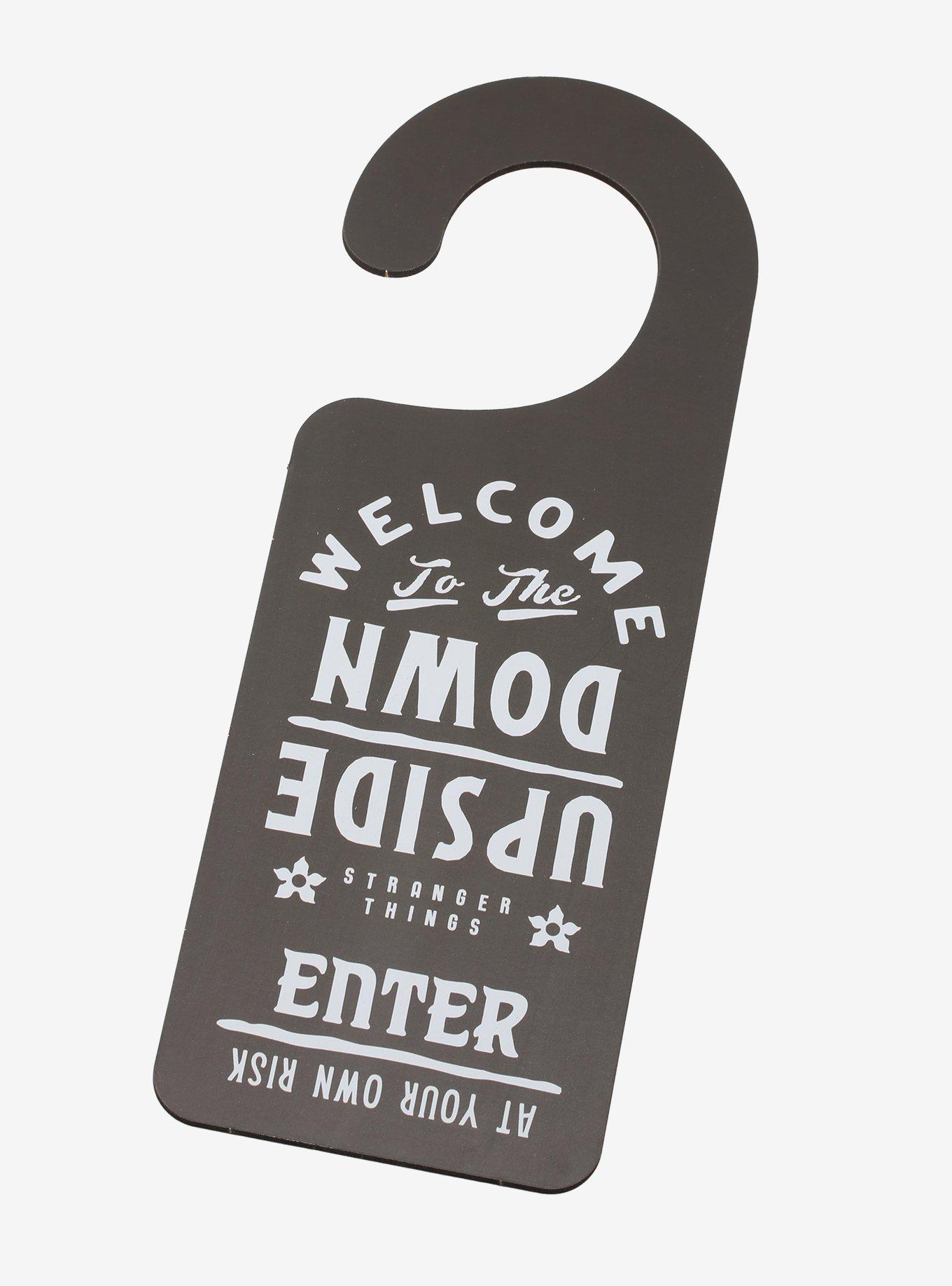 Stranger Things Do Not Disturb Door Sign, , hi-res