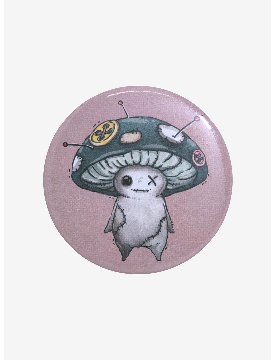 Mushroom Pins 3 Inch Button By Guild Of Calamity, , hi-res