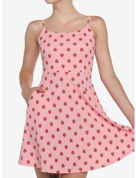 Pink Strawberry Dress, , hi-res