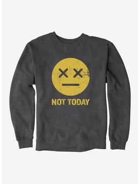 ICreate Not Today Yellow Sweatshirt, , hi-res