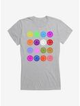 ICreate Carnival Emoji Girls T-Shirt, HEATHER, hi-res