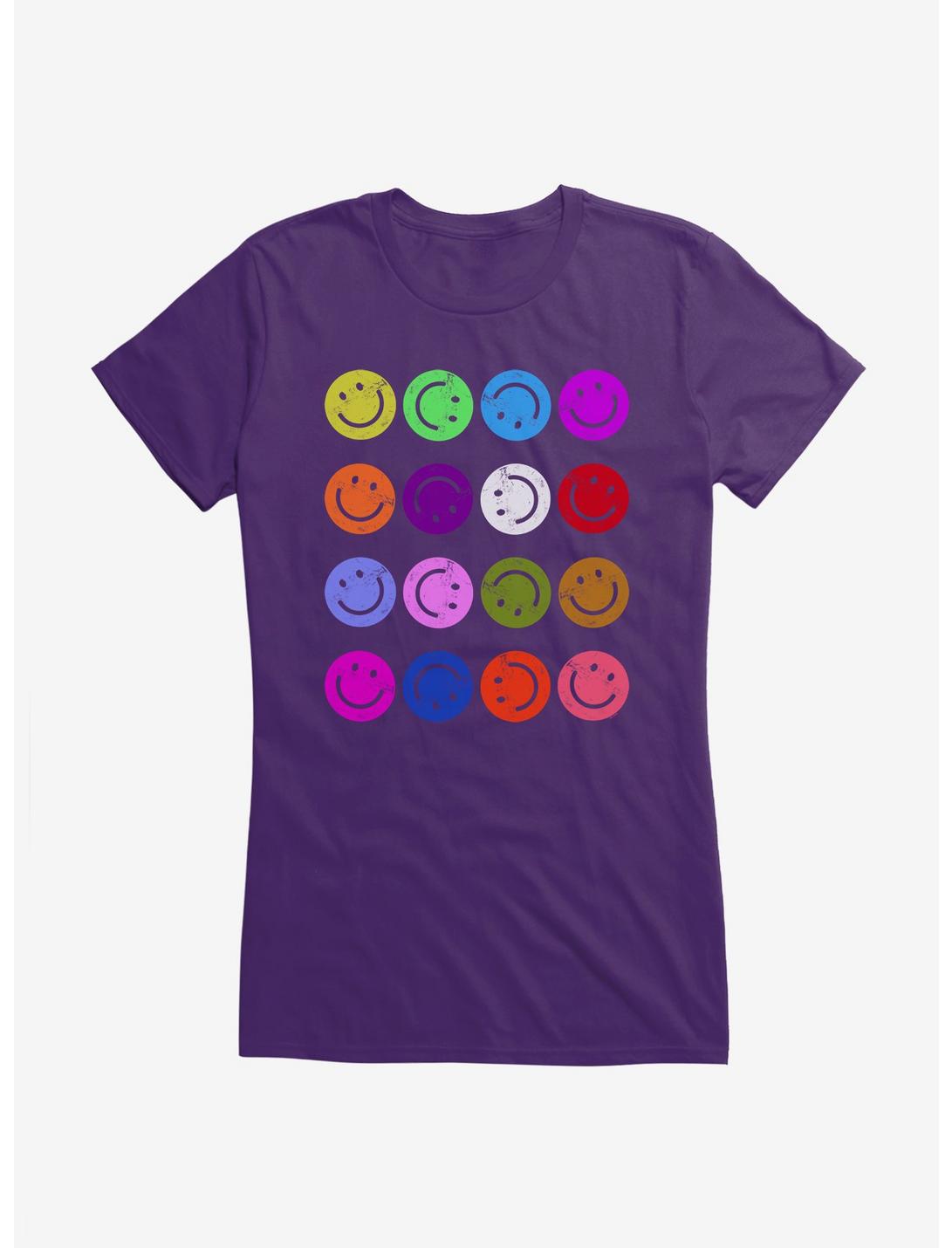 ICreate Carnival Emoji Girls T-Shirt, PURPLE, hi-res