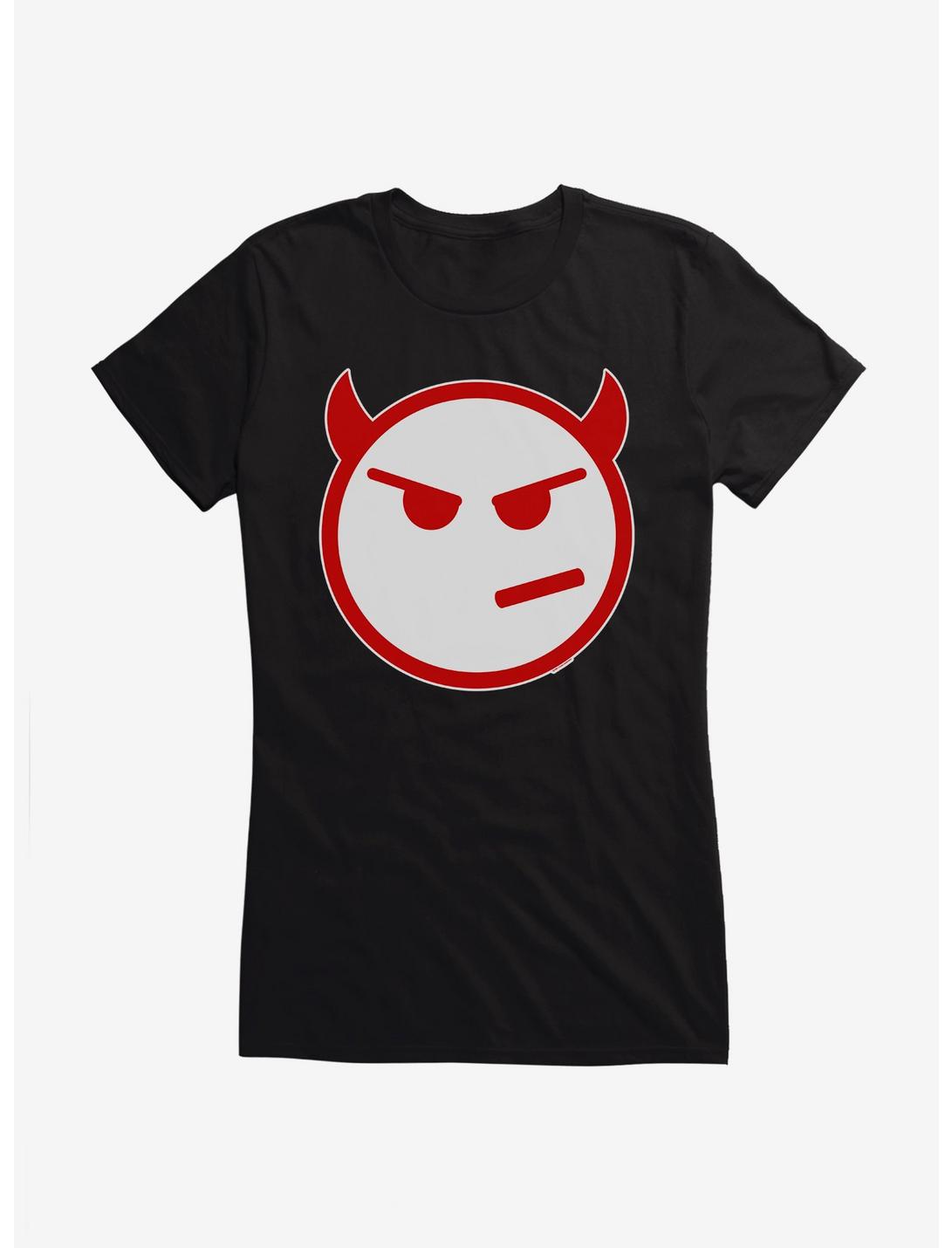 ICreate Confused Devil Girls T-Shirt, BLACK, hi-res