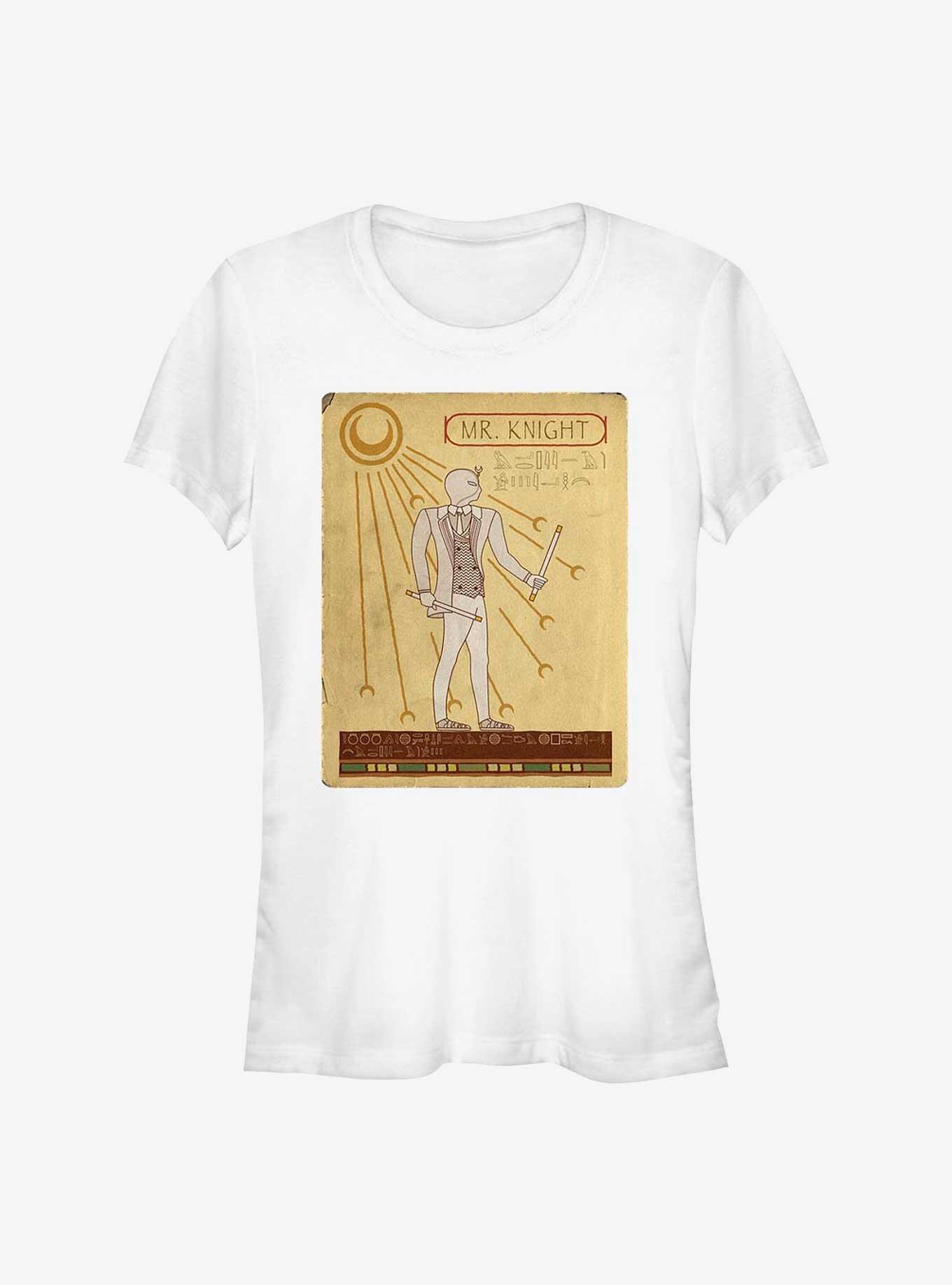 Marvel Moon Knight Ancient Mr. Knight Card Girls T-Shirt