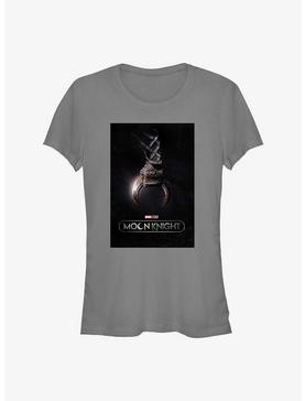 Marvel Moon Knight Crescent Dart Poster Girls T-Shirt, CHARCOAL, hi-res