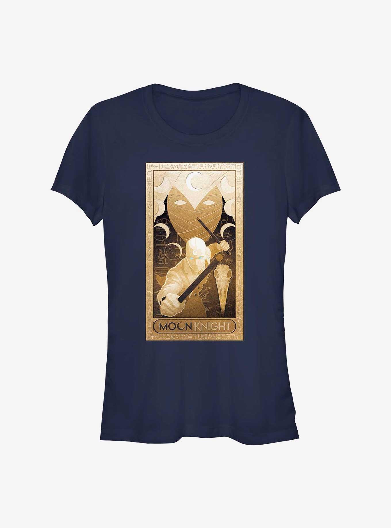 Marvel Moon Knight Gold Glyphs Poster Girls T-Shirt