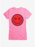 ICreate Evil Smile Girls T-Shirt, CHARITY PINK, hi-res