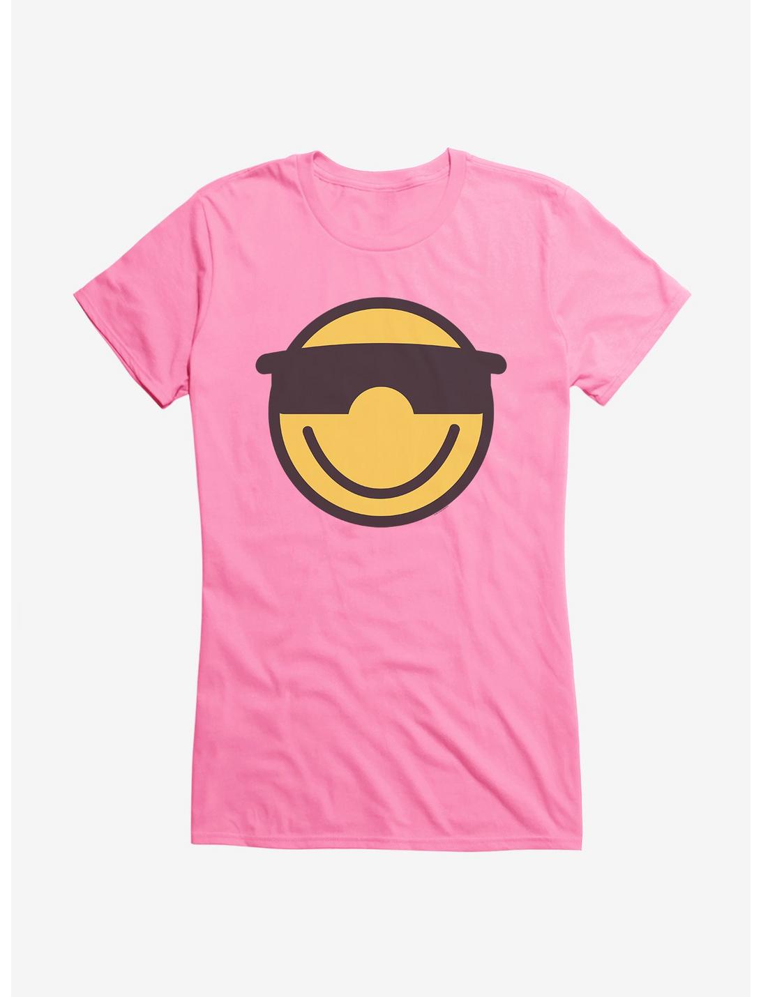 ICreate Sunglass Emoji Girls T-Shirt, CHARITY PINK, hi-res
