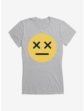 ICreate Yellow Dead Emoji Girls T-Shirt, , hi-res