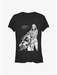 Marvel Moon Knight MK Line Art Duo Girls T-Shirt, BLACK, hi-res