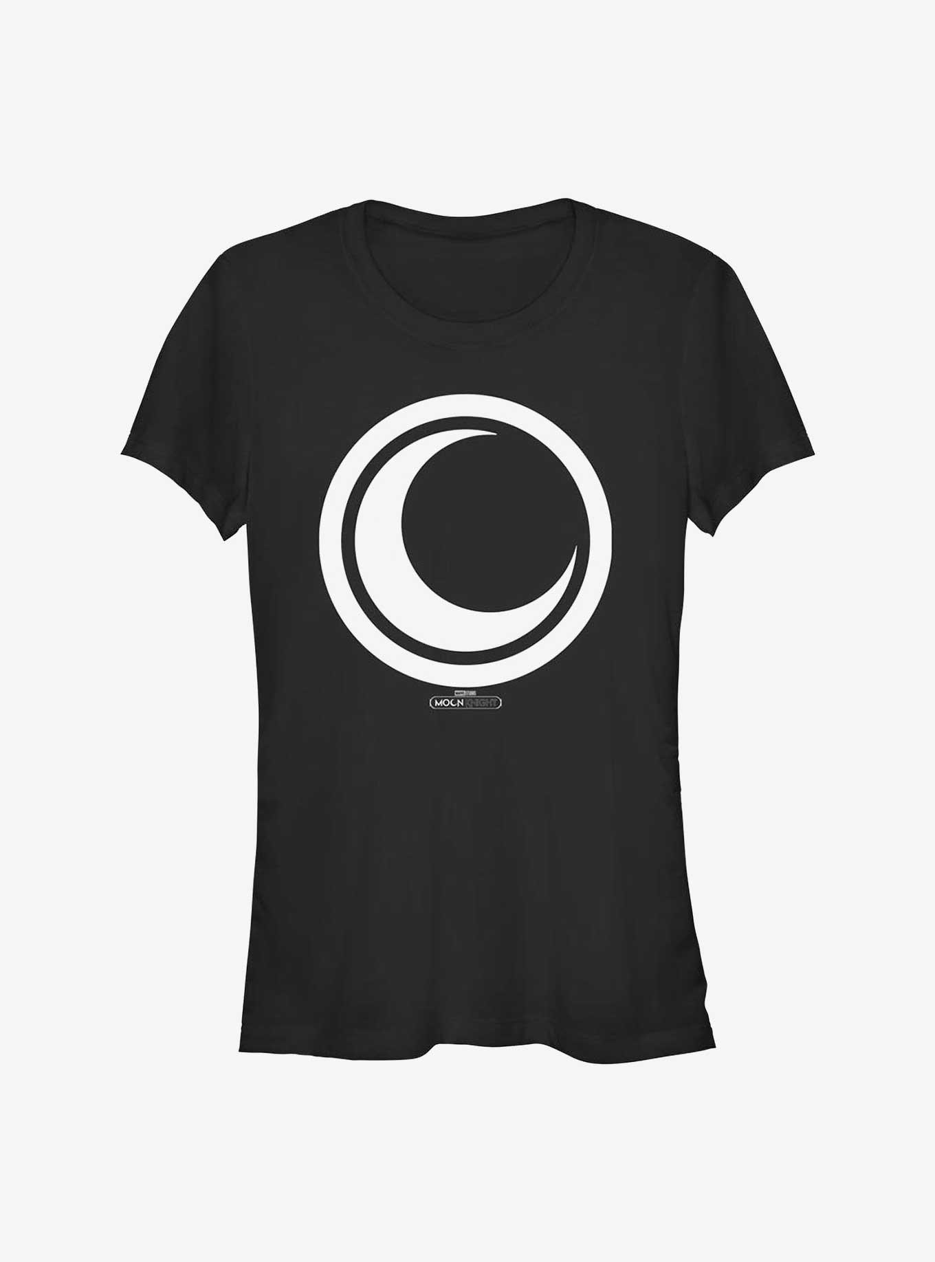 Marvel Moon Knight Crescent Icon Girls T-Shirt, BLACK, hi-res