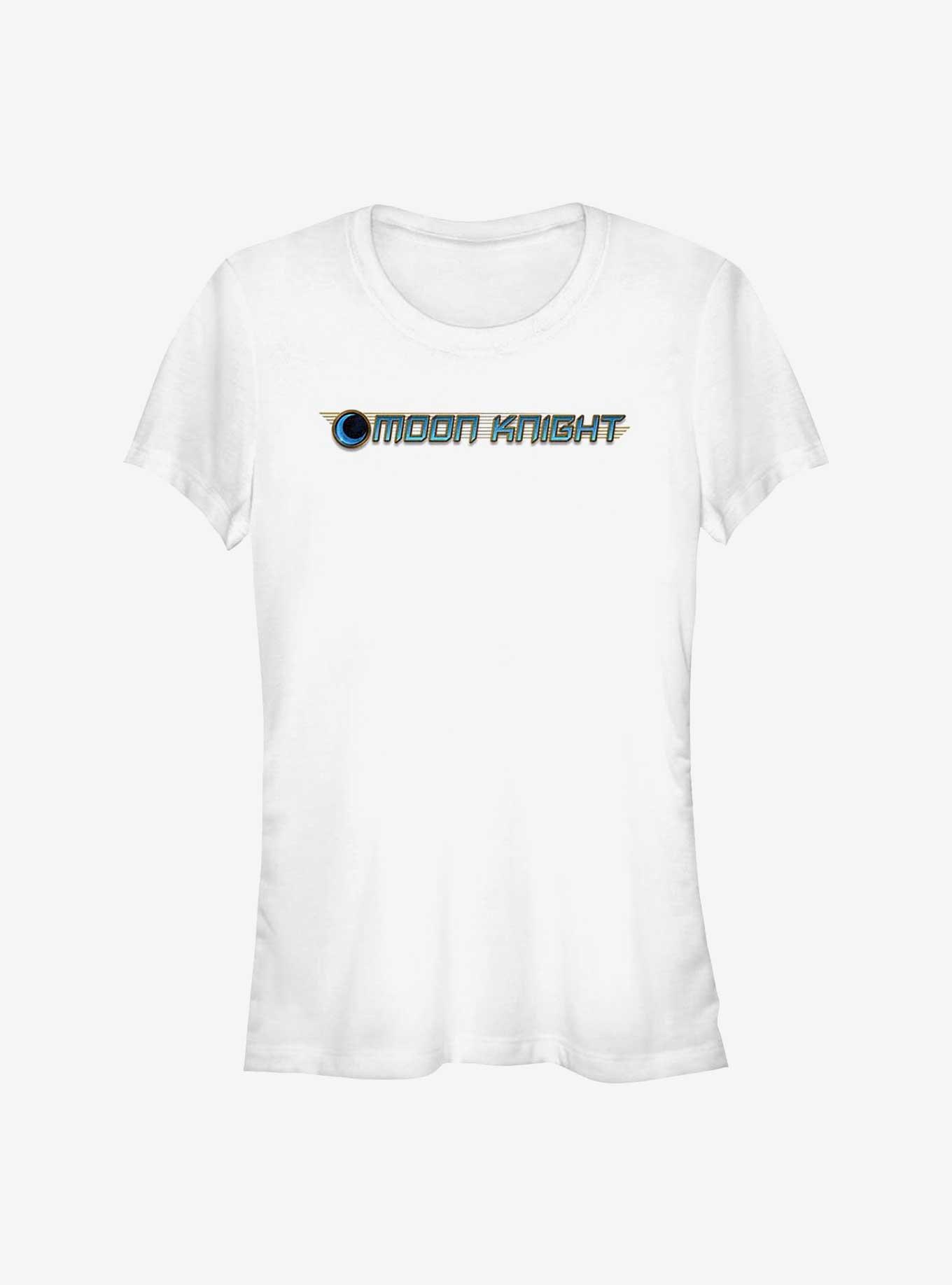 Marvel Moon Knight Logo Girls T-Shirt, WHITE, hi-res