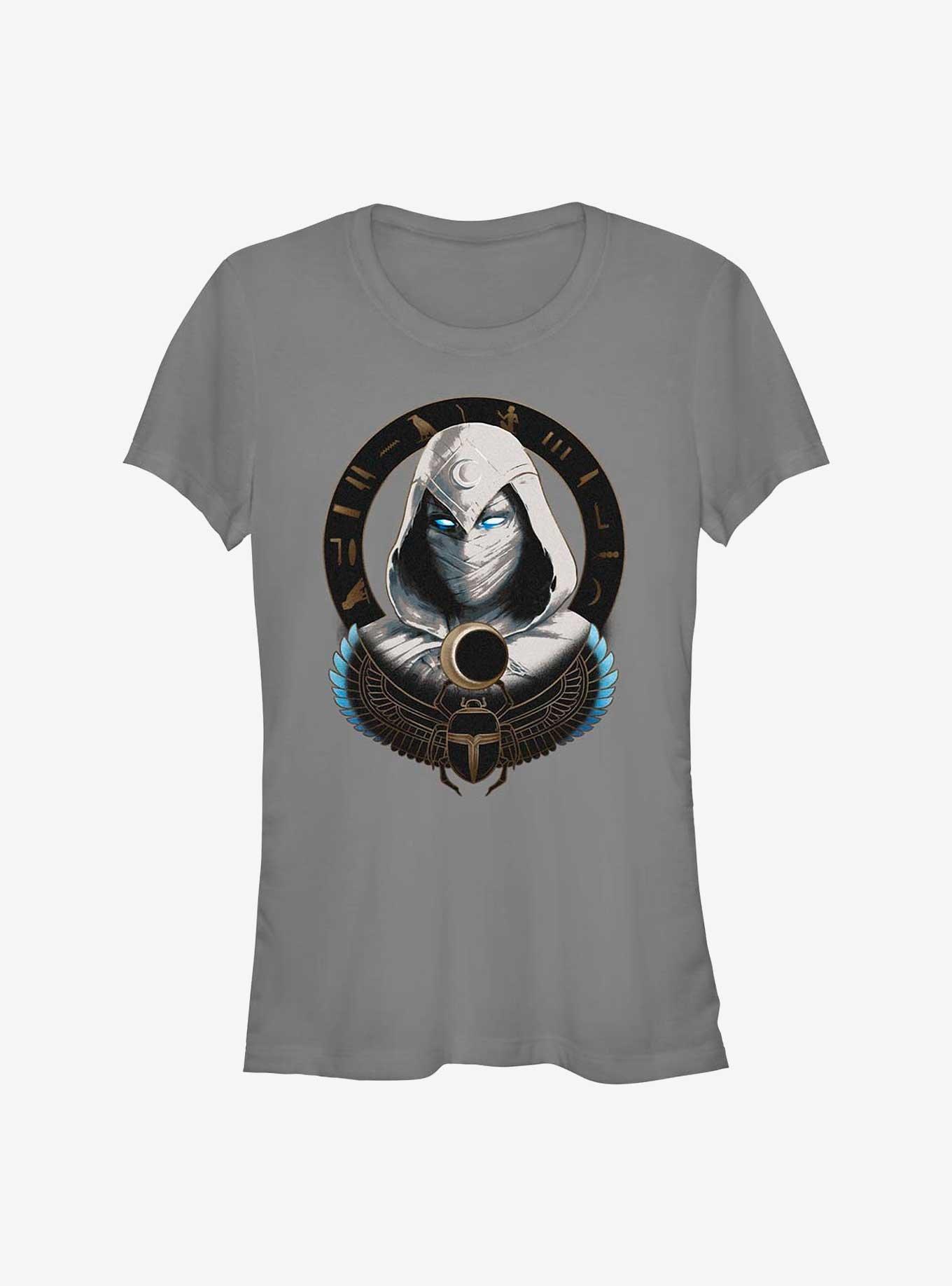 Marvel Moon Knight Mask Badge Girls T-Shirt, , hi-res