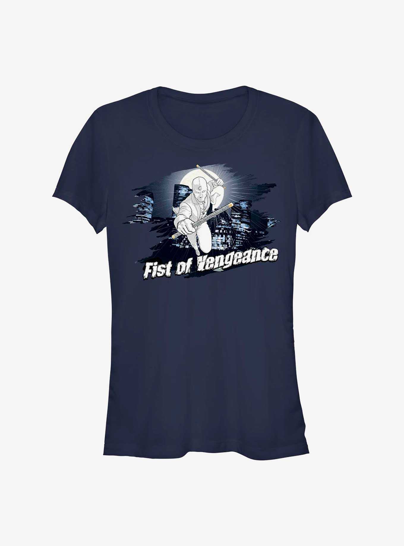 Marvel Moon Knight Suit Fist of Vengeance Badge Girls T-Shirt, , hi-res