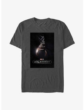 Marvel Moon Knight Crescent Dart Poster T-Shirt, CHARCOAL, hi-res