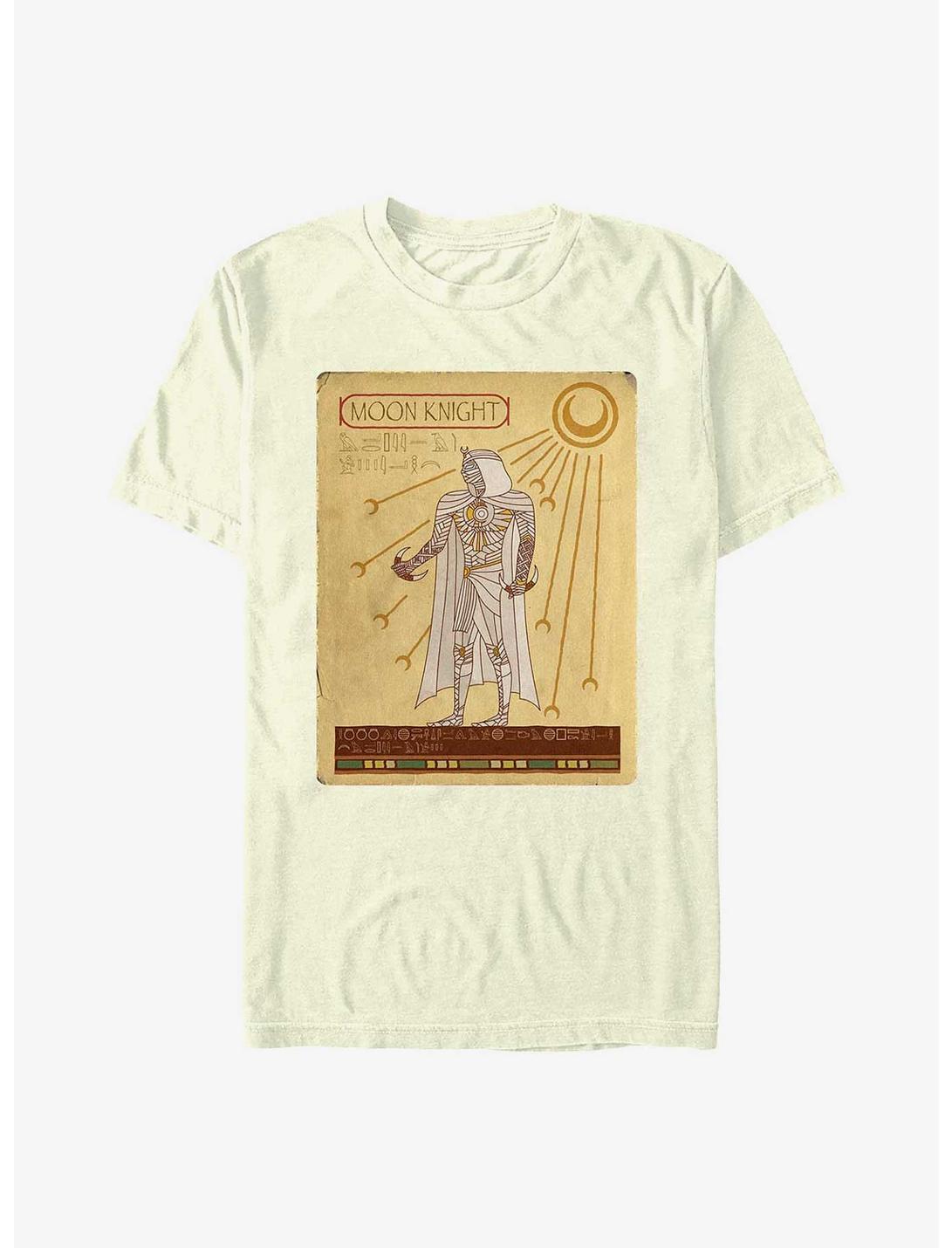 Marvel Moon Knight Ancient Card T-Shirt, NATURAL, hi-res