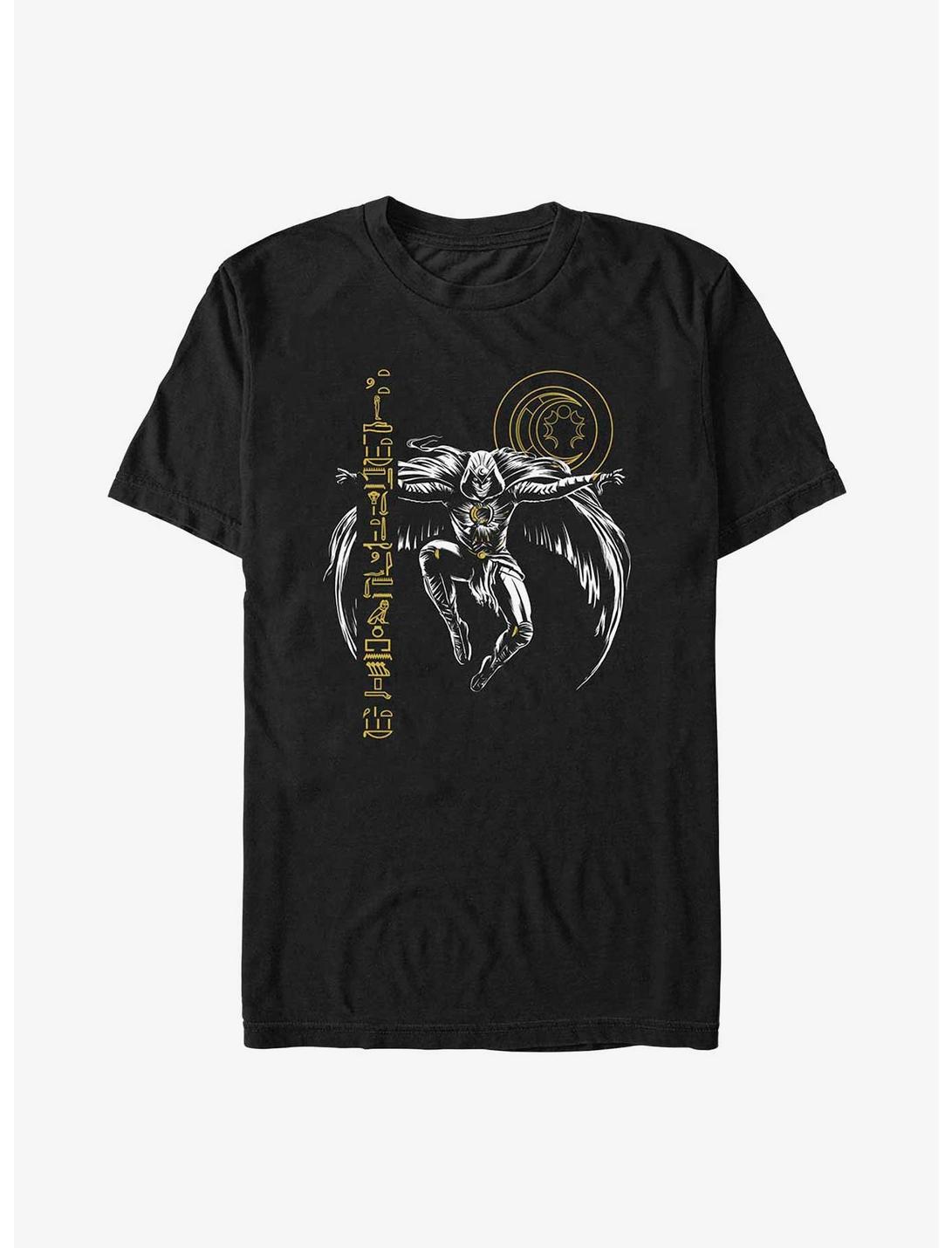 Marvel Moon Knight Gliph Lift T-Shirt, BLACK, hi-res