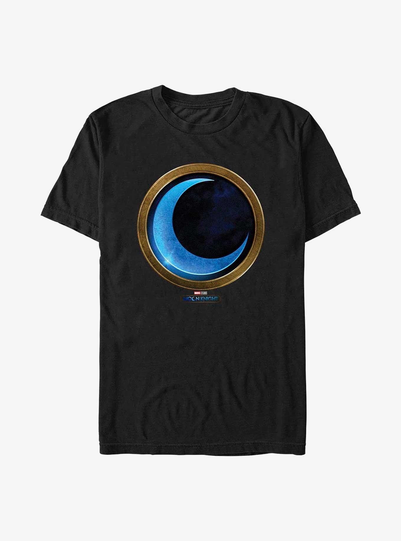 Marvel Moon Knight Main Icon T-Shirt, BLACK, hi-res