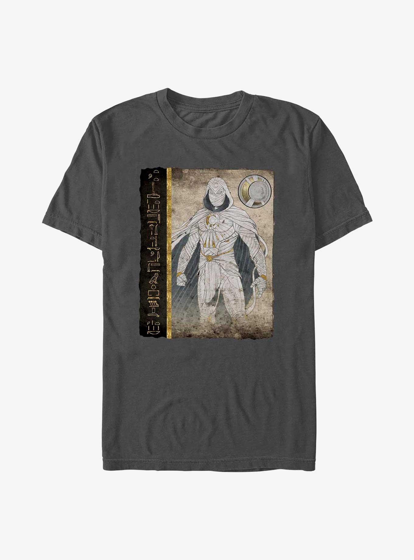 Marvel Moon Knight Scroll Fragment T-Shirt, CHARCOAL, hi-res