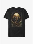 Marvel Moon Knight Scarab Moon T-Shirt, BLACK, hi-res