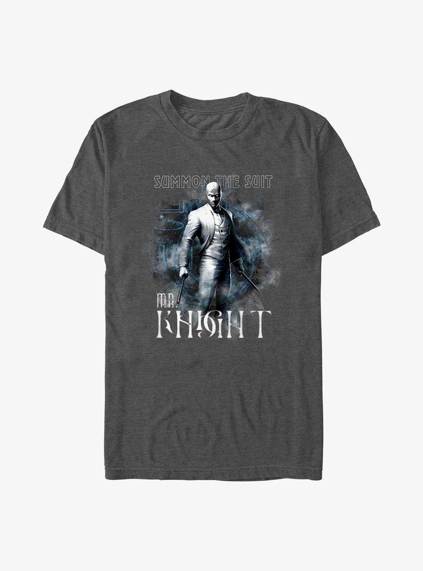 Marvel Moon Knight Suit Summon T-Shirt, CHAR HTR, hi-res