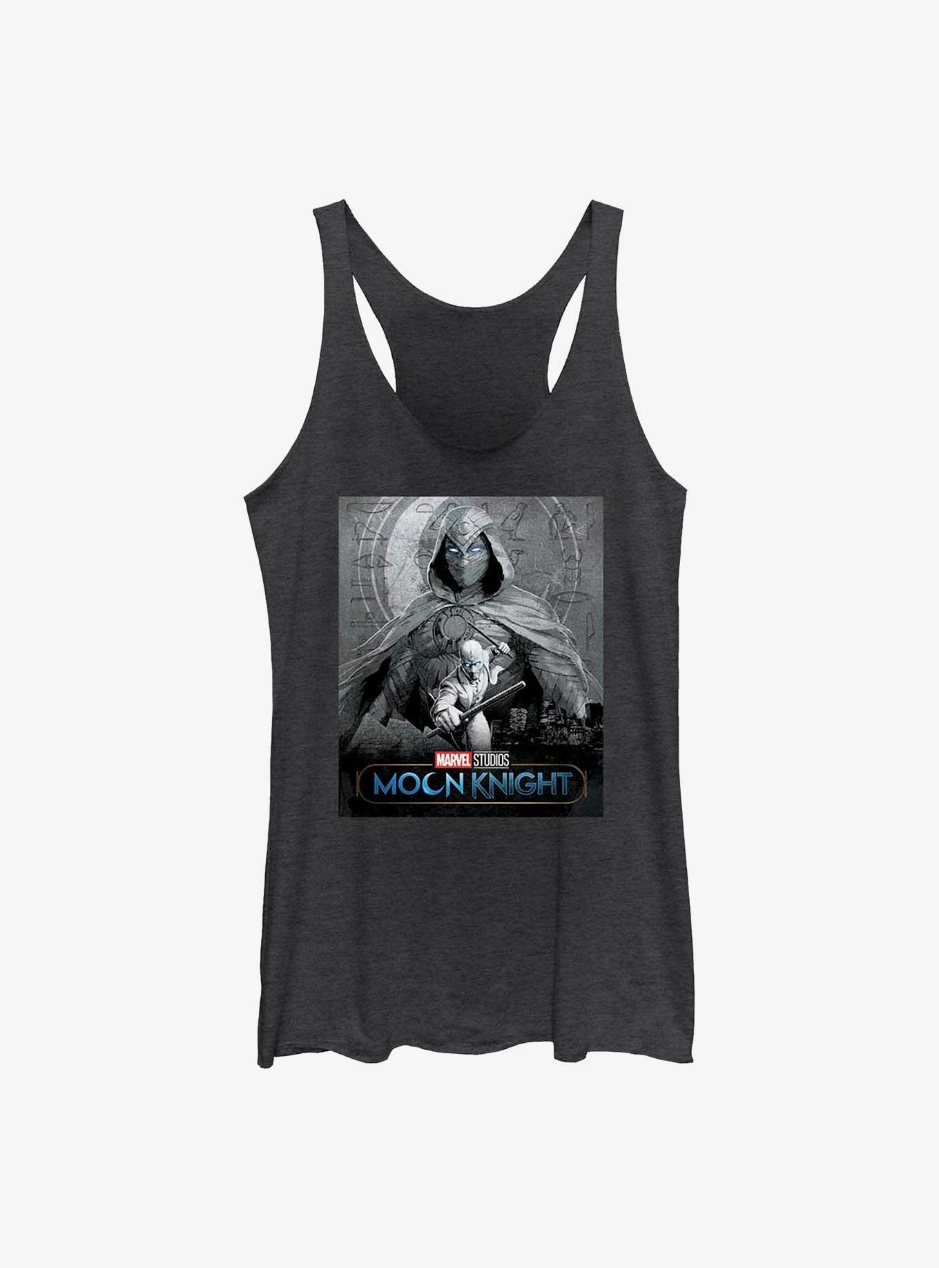 Marvel Moon Knight Portrait Girls Tank, BLK HTR, hi-res