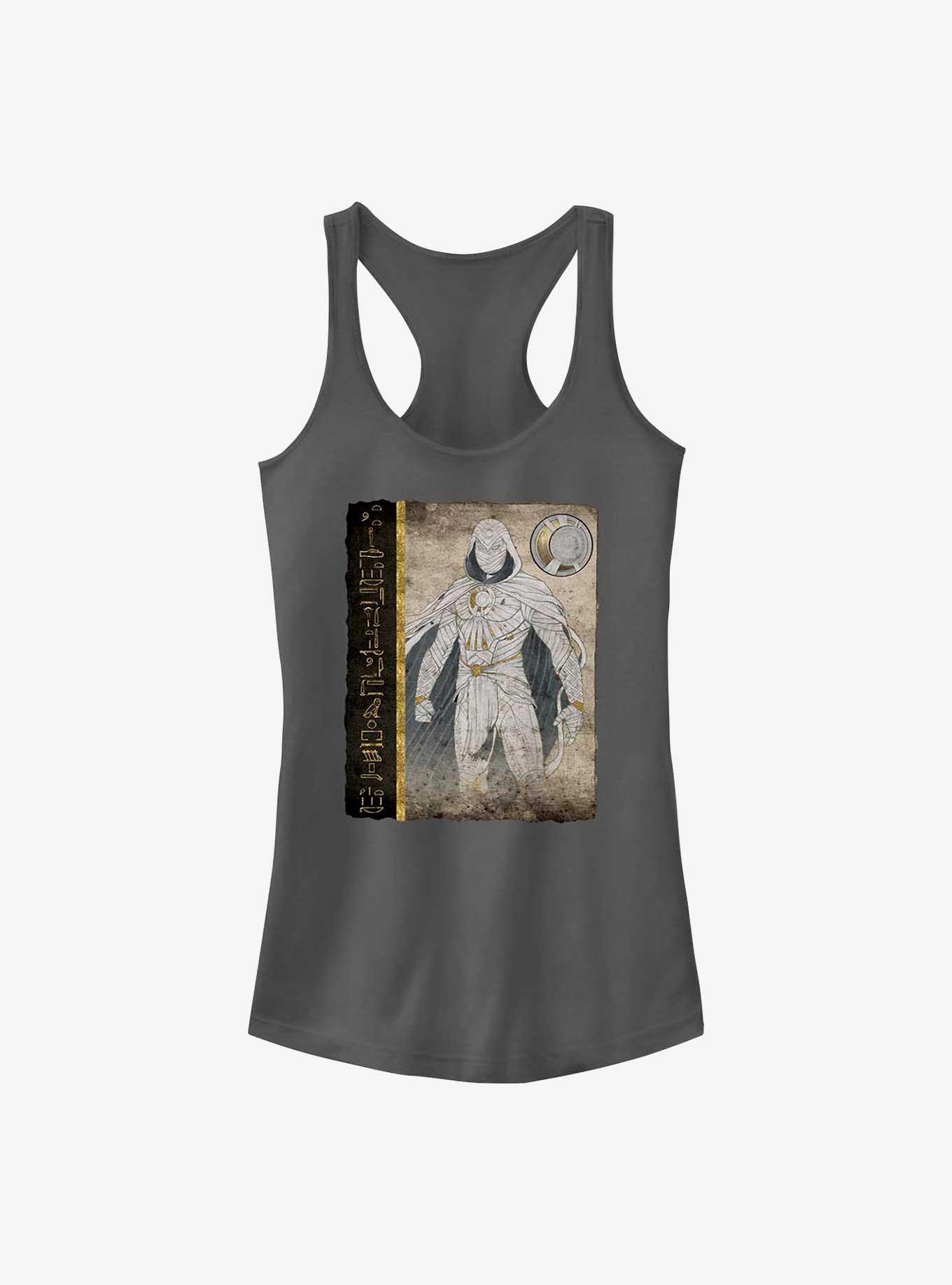 Marvel Moon Knight Scroll Fragment Girls Tank, CHARCOAL, hi-res