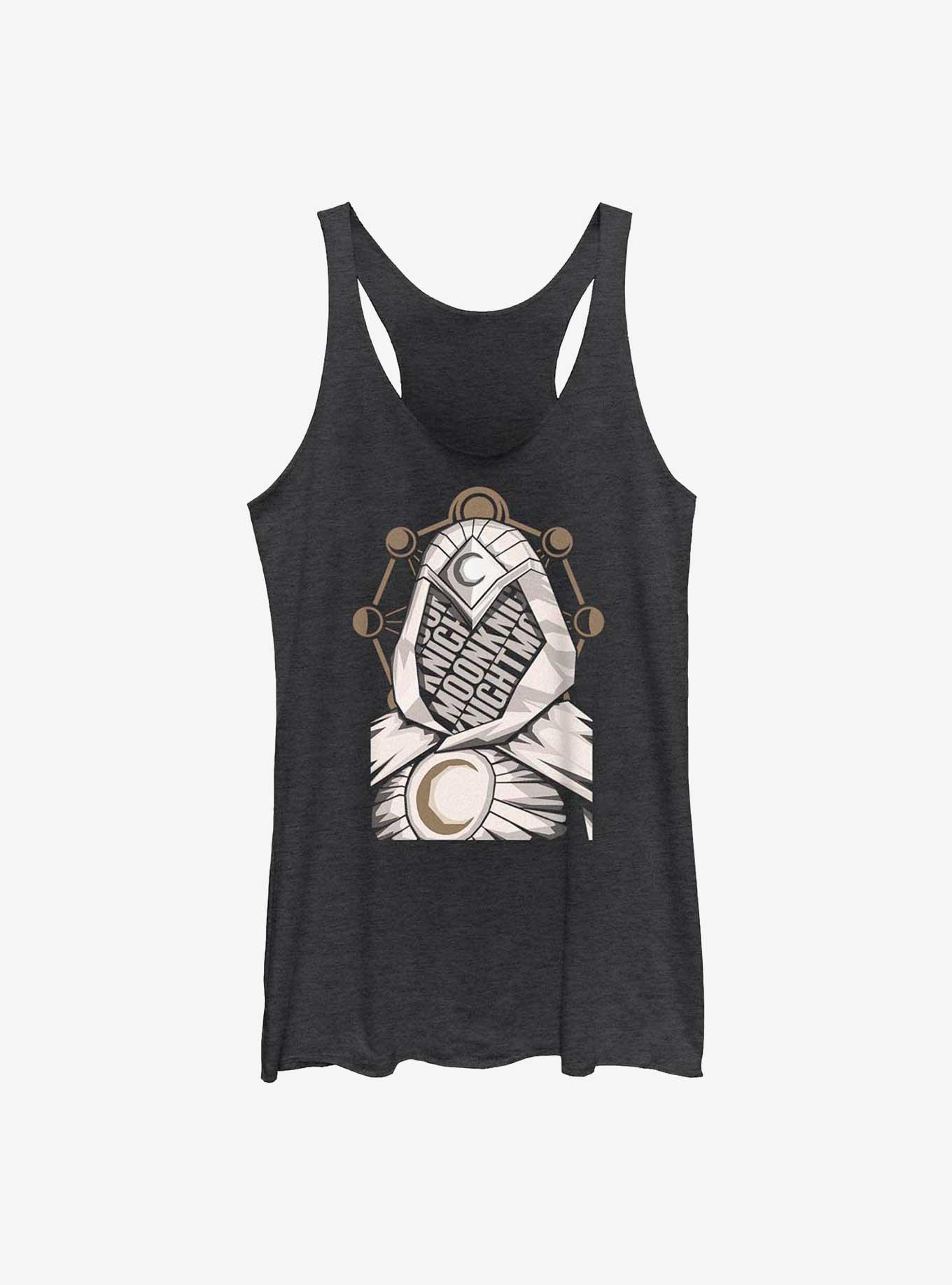 Marvel Moon Knight Paper Cut Moon Girls Tank
