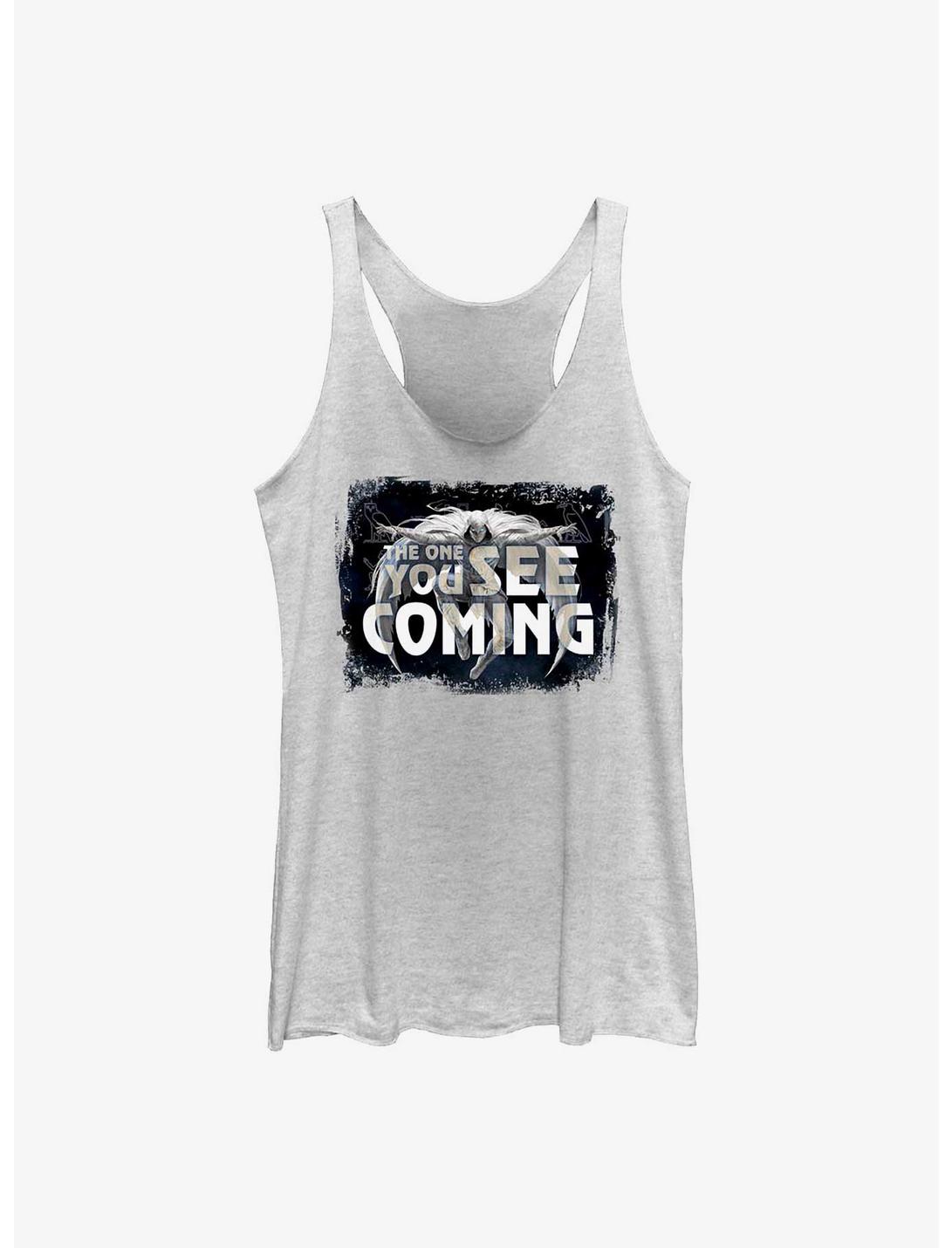 Marvel Moon Knight The One You See Coming Girls Tank, WHITE HTR, hi-res