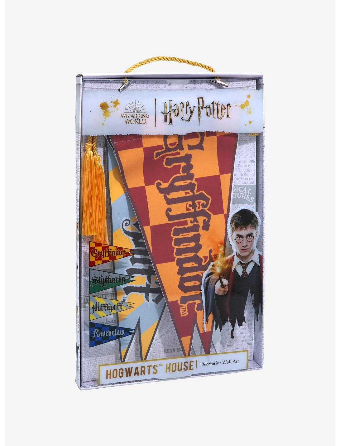 Harry Potter Hogwarts House Pennant Set , , hi-res