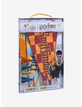 Plus Size Harry Potter Hogwarts House Pennant Set , , hi-res