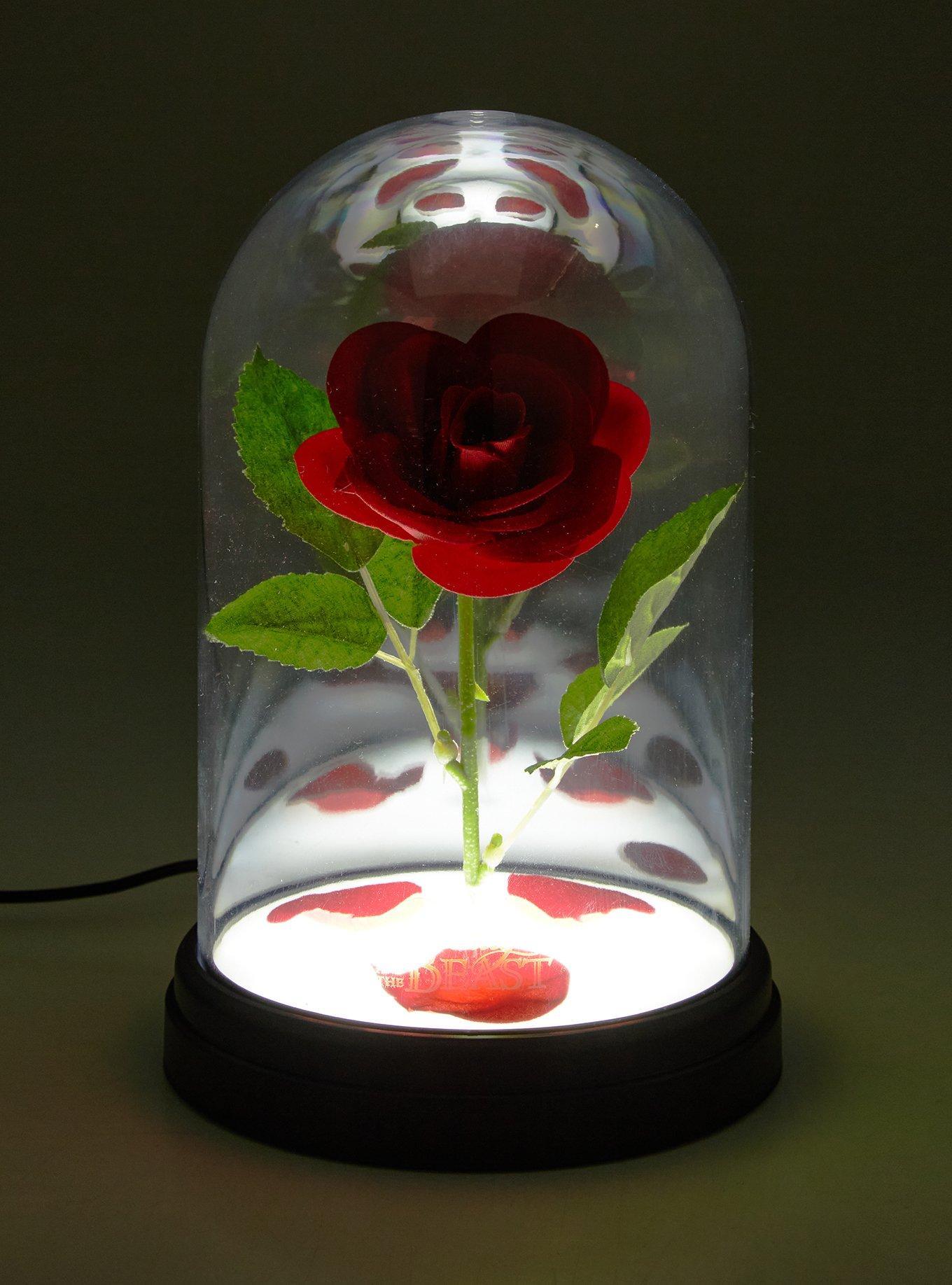 Disney Beauty and the Beast Enchanted Rose Light