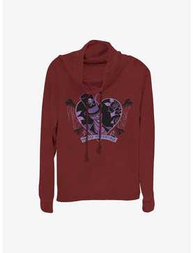 Disney The Princess and the Frog Deadly Irresistible Girls Cowl Neck Long Sleeve Top, , hi-res