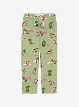 Studio Ghibli Castle in the Sky Characters Allover Print Sleep Pants - BoxLunch Exclusive
