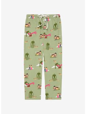 Studio Ghibli Castle in the Sky Characters Allover Print Sleep Pants - BoxLunch Exclusive, , hi-res