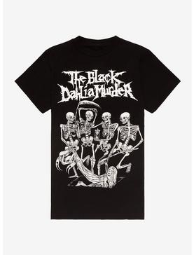 The Black Dahlia Murder Skeletons Boyfriend Fit Girls T-Shirt, , hi-res