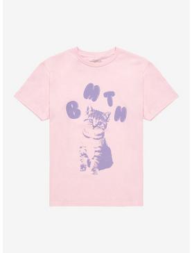 Bring Me The Horizon Cat Boyfriend Fit Girls T-Shirt, , hi-res