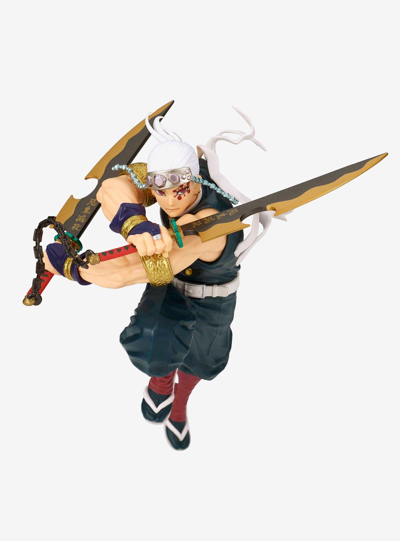 Banpresto Demon Slayer: Kimetsu No Yaiba Vibration Stars Tengen Uzui Figure, , hi-res