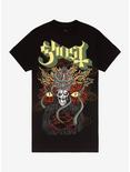 Ghost Snake Demon Boyfriend Fit Girls T-Shirt, BLACK, hi-res