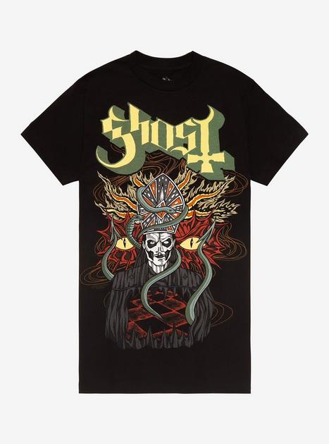 Ghost Snake Demon Boyfriend Fit Girls T-Shirt | Hot Topic