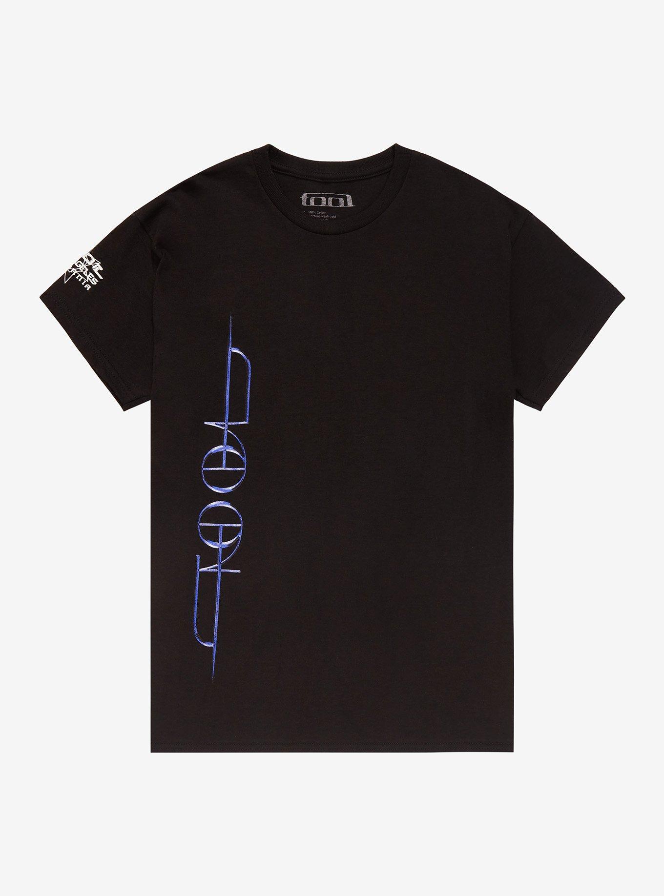 Tool Eye Mandala Boyfriend Fit Girls T-Shirt, BLACK, hi-res