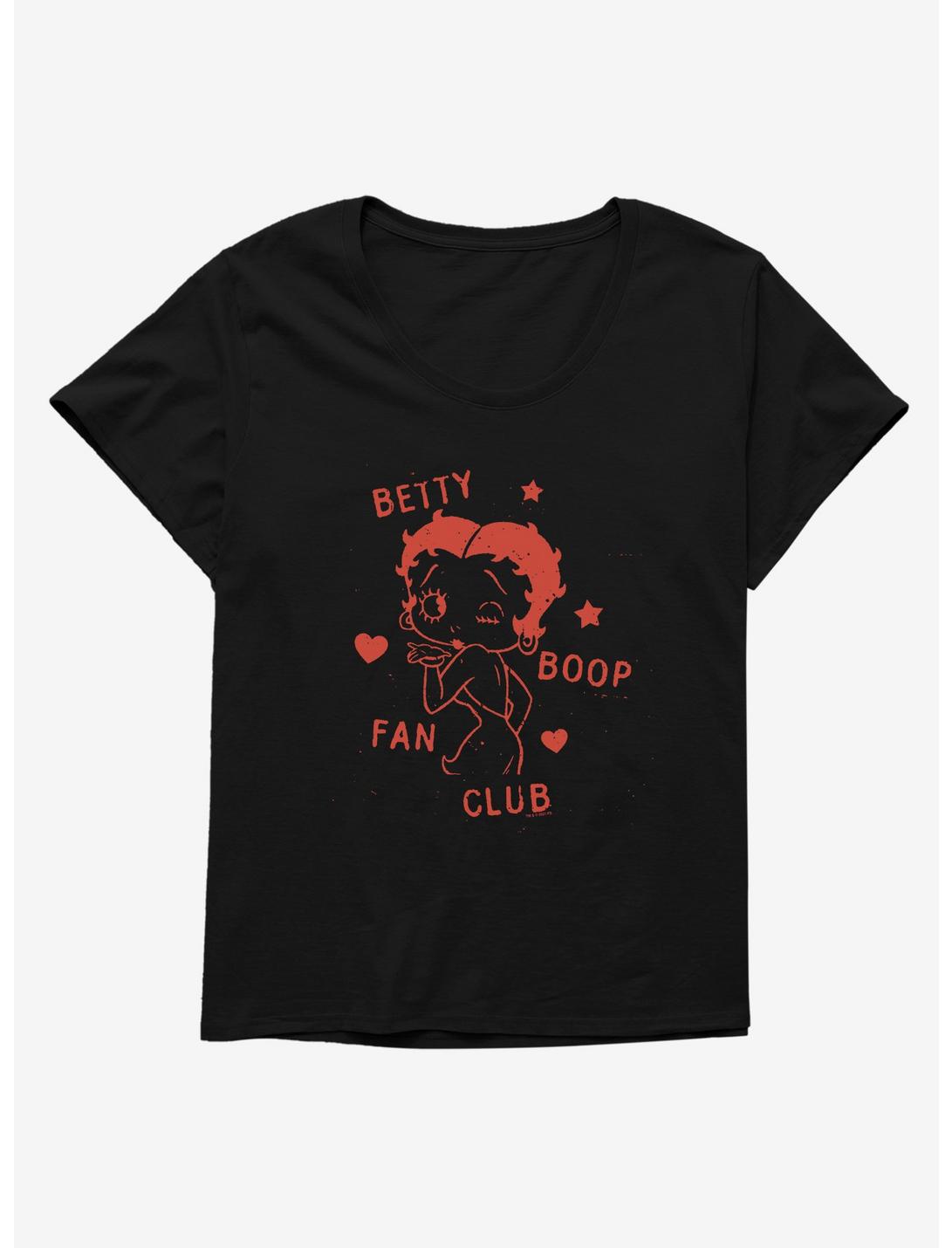 Betty Boop Stars And Hearts Womens T-Shirt Plus Size, , hi-res