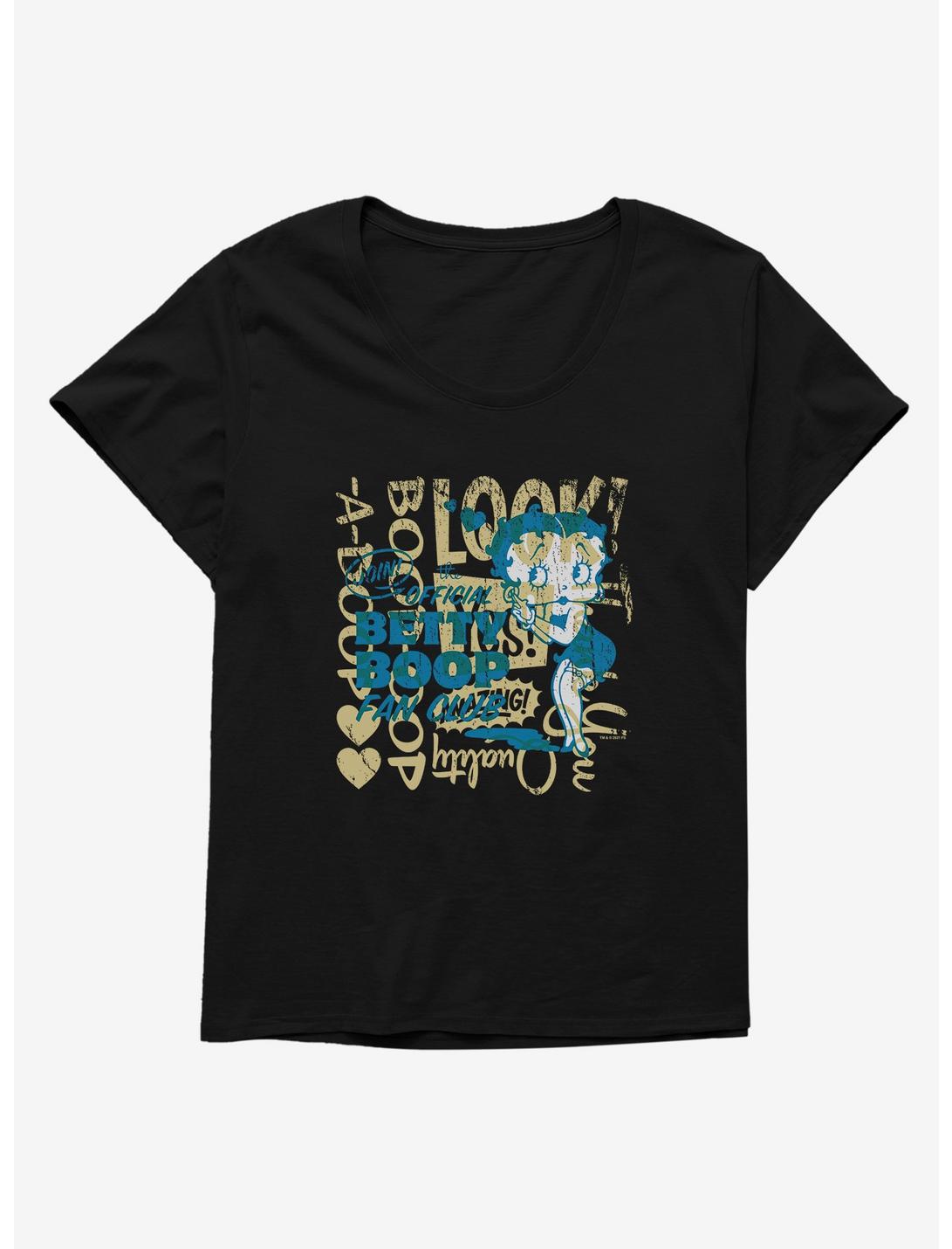 Betty Boop Official Fan Club Womens T-Shirt Plus Size, , hi-res