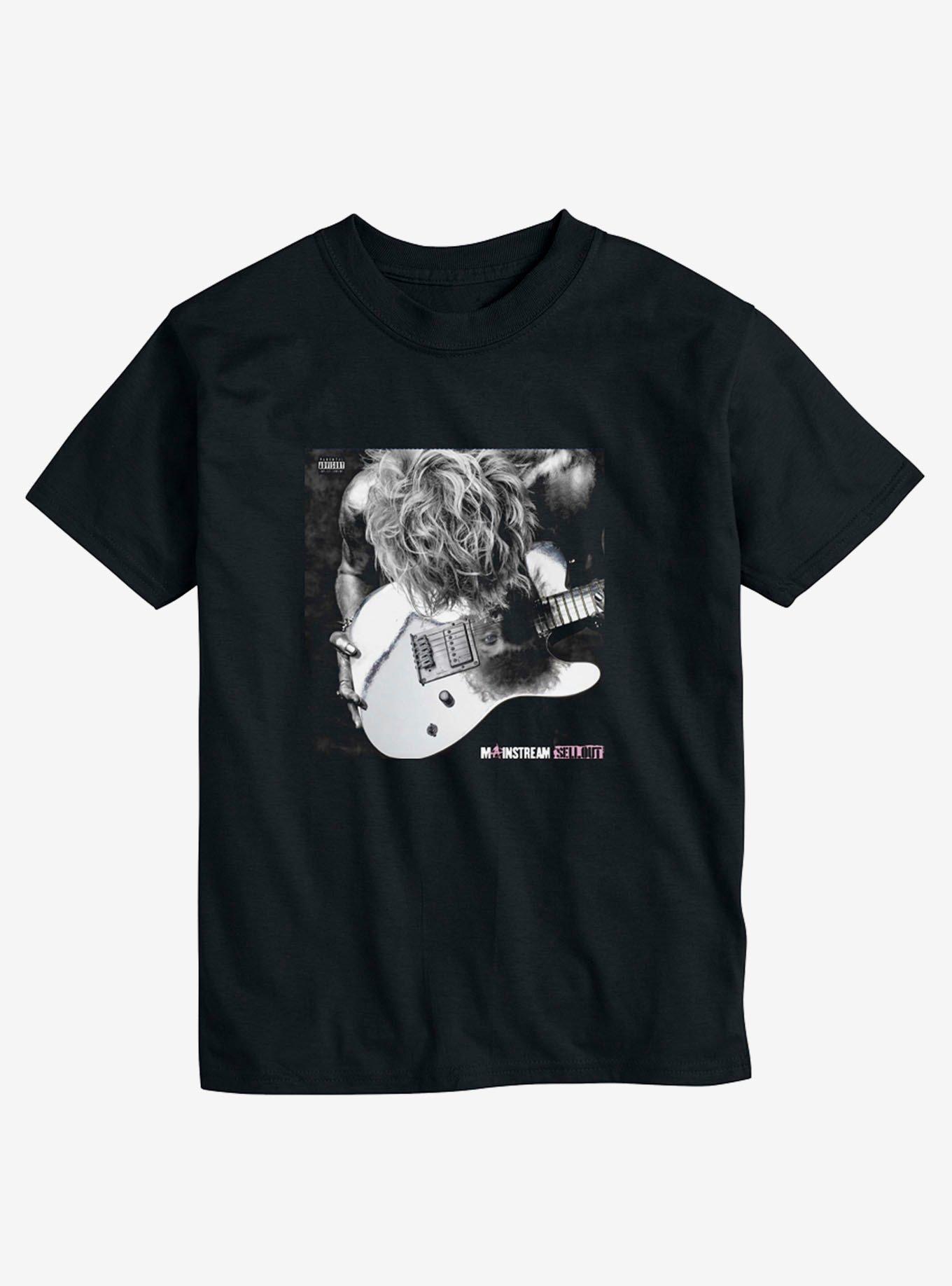 Machine Gun Kelly Mainstream Sellout Album Cover T-Shirt, BLACK, hi-res