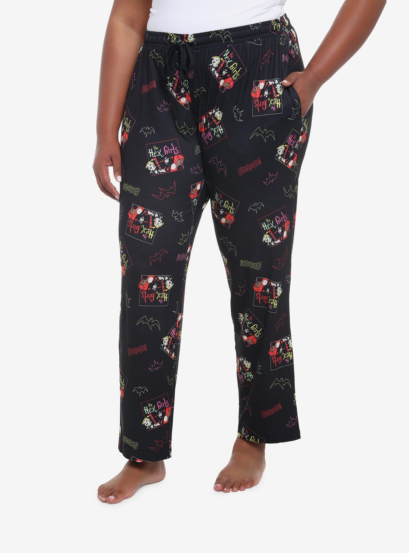 Scooby-Doo The Hex Girls Pajama Pants Plus Size, MULTI, hi-res